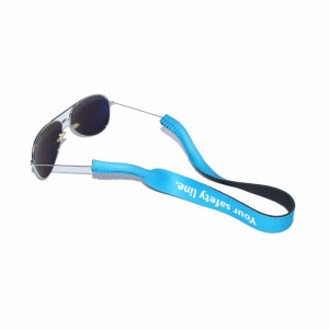 High Quality Personalized Lanyard Cord Custom Neoprene Sunglasses Neck Strap