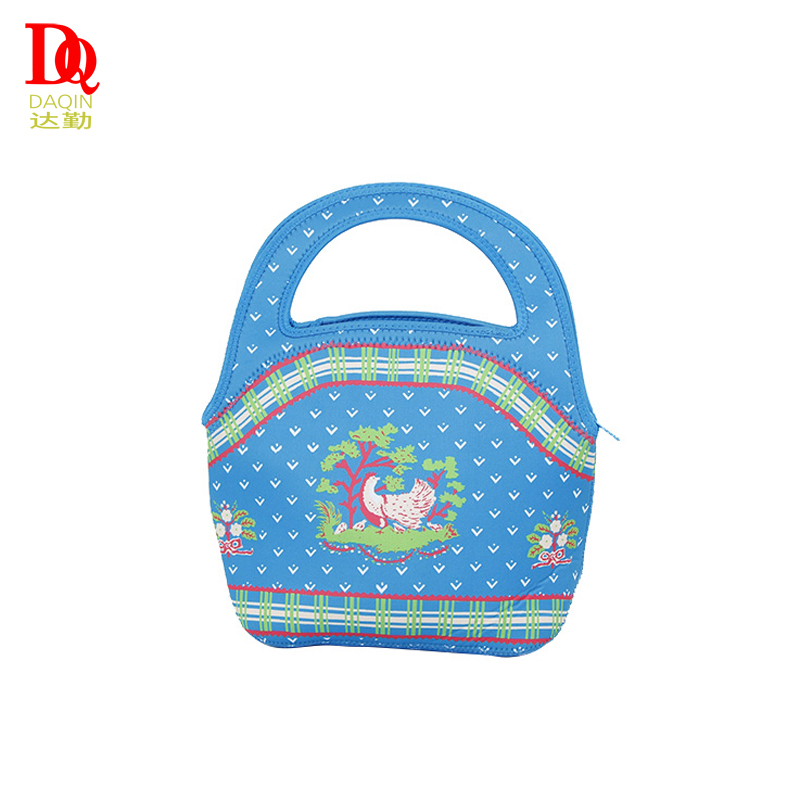 Neoprene Insulated Waterproof Portable Fashion Lunch Bag Woman Students