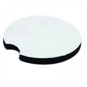 High quality Factory price Neoprene Car Coaster Sublimation blank Anti Slip Table Cup Mug Mats