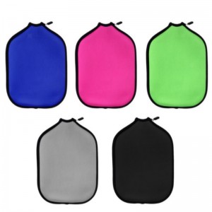Custom logo durable neoprene sport pingpong table tennis badminton racket case pickleball paddle cover protective sleeve