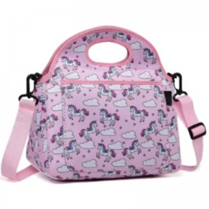 Custom Animal Promotion Tote Neoprene Lunch Carry Bag Insulated Cooler Bags For Kids With Printed Logo Picnic